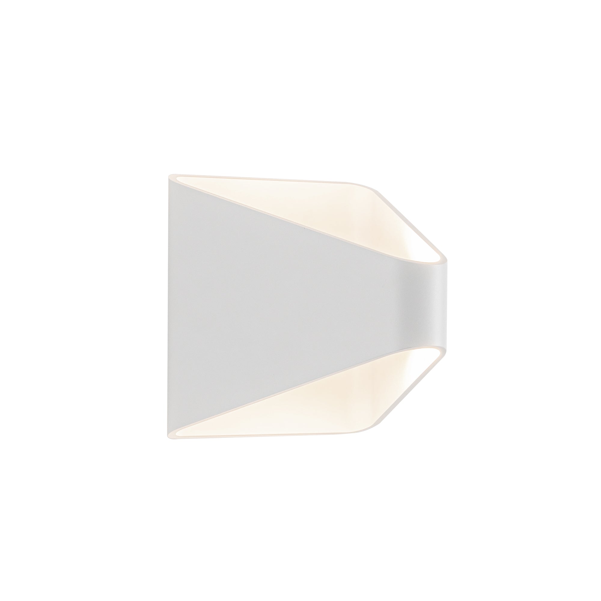 Ellis 6-in Exterior Wall Sconce — White [Universal Voltage and 0-10 Dimming]