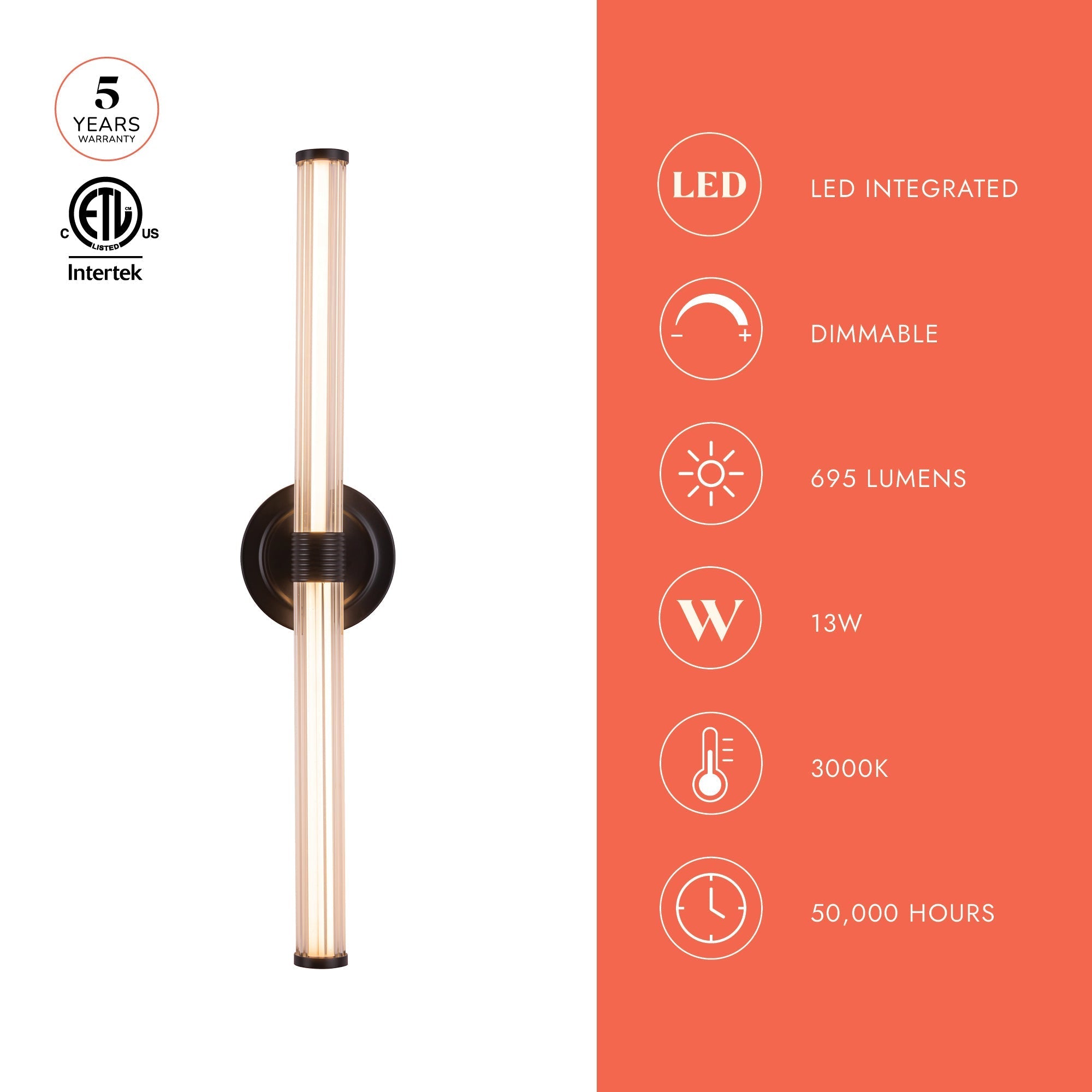 Elsie 24-in Wall/Vanity Light