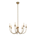 Ember 26-in Chandelier — Brushed Gold