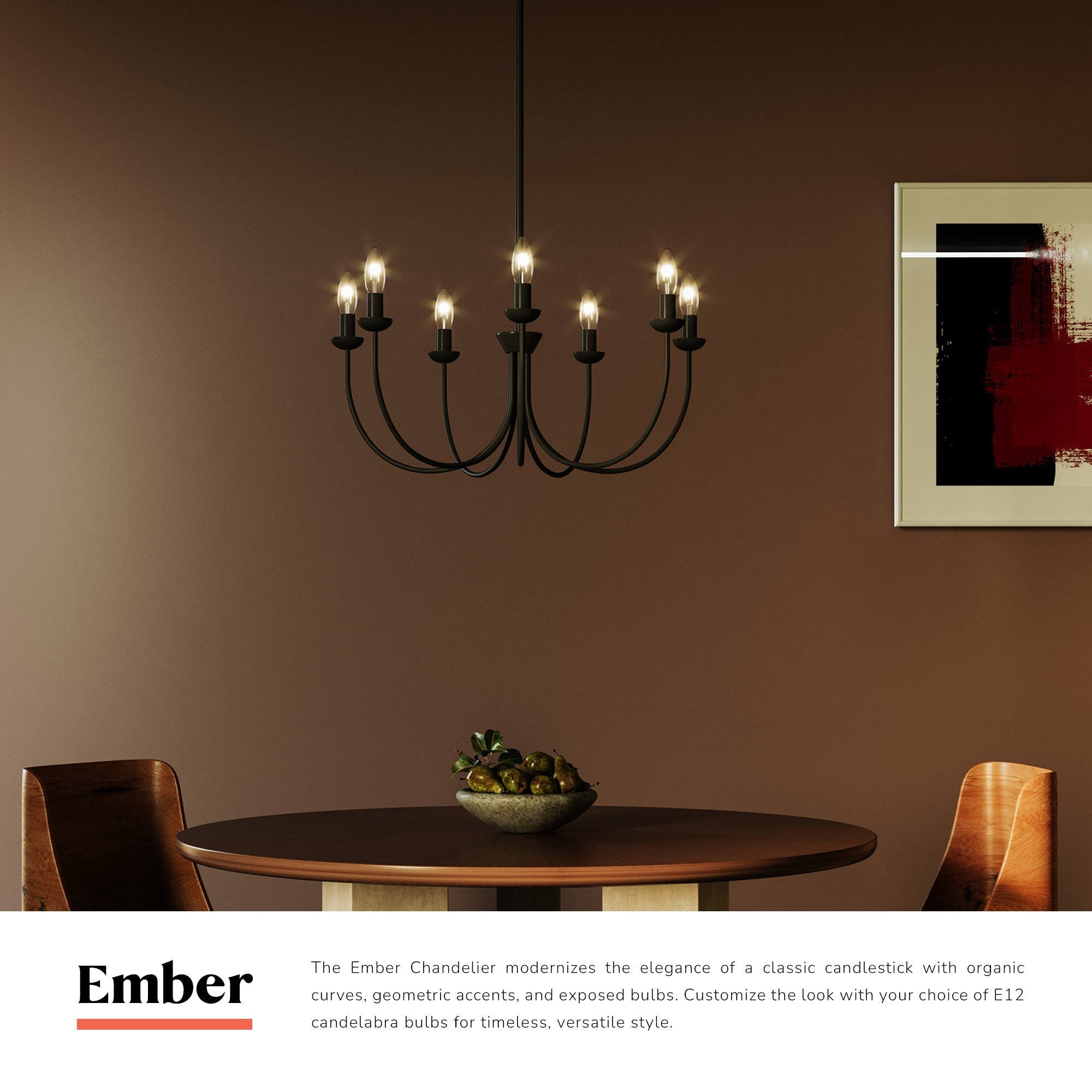 Ember 26-in Chandelier