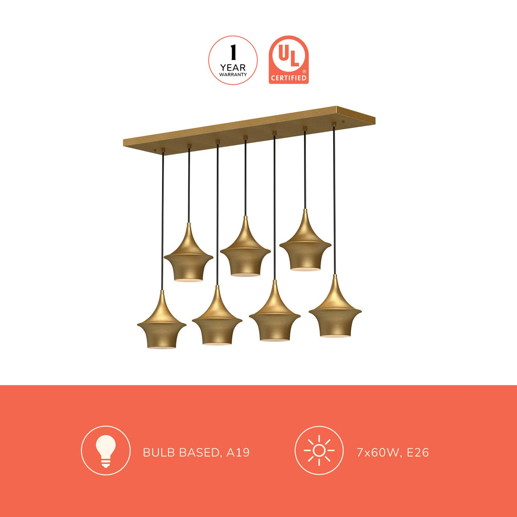 Emiko 36-in Linear Pendant