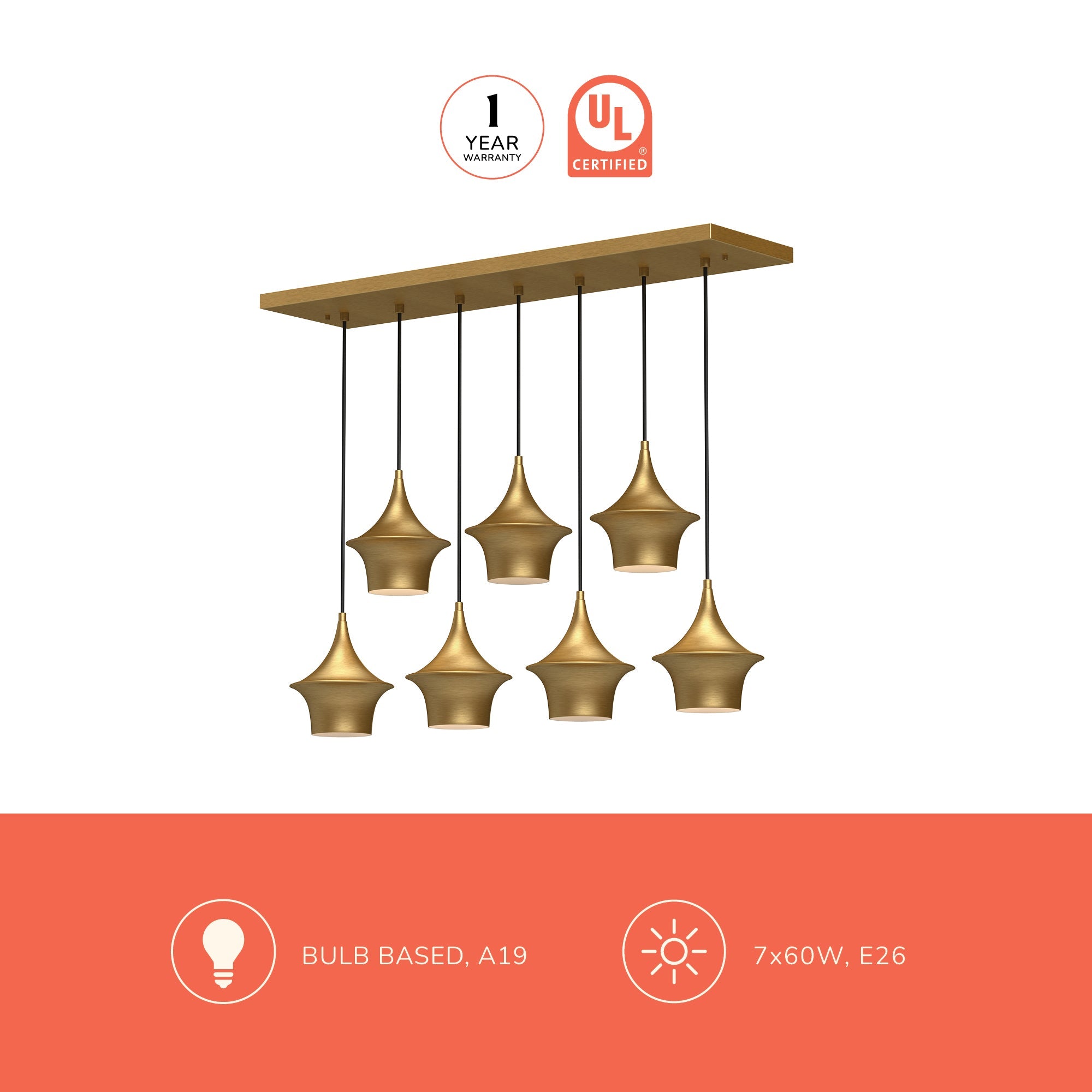 Emiko 36-in Linear Pendant