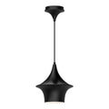 Emiko 9-in Pendant — Matte Black