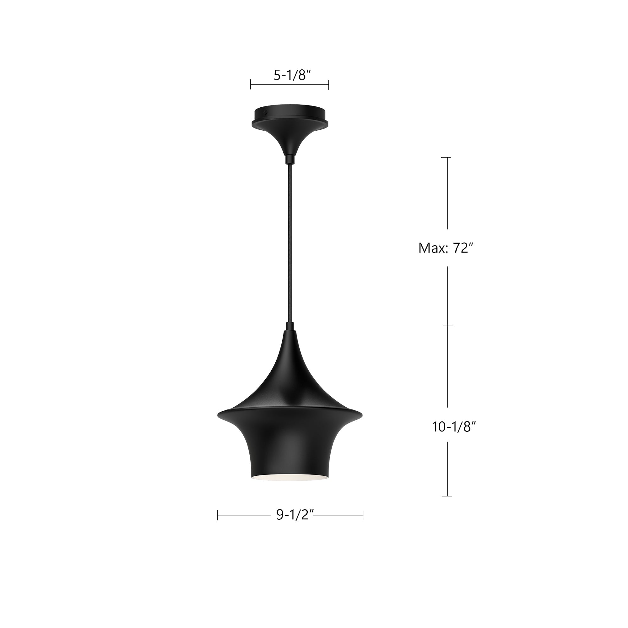 Emiko 9-in Pendant