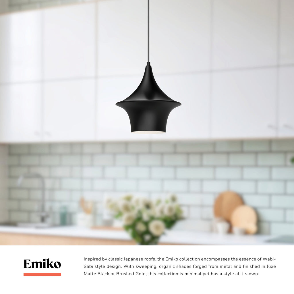 Emiko 9-in Pendant