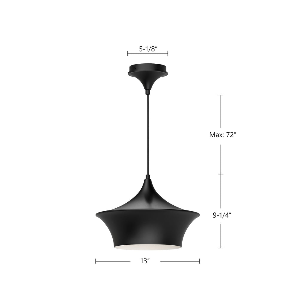 Emiko 13-in Pendant