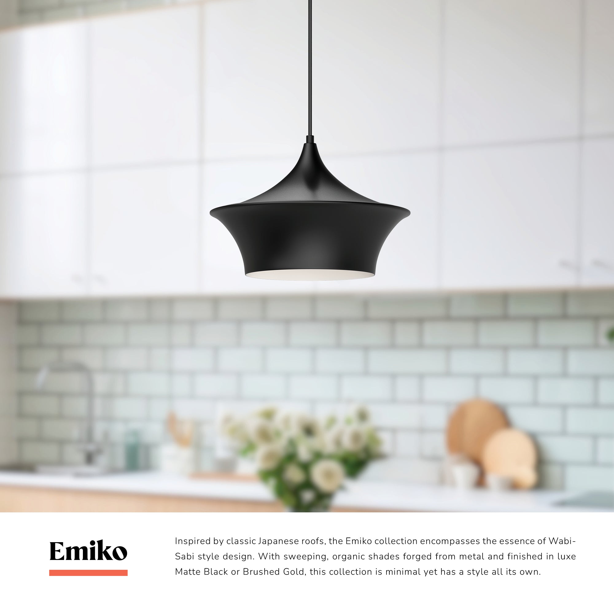 Emiko 13-in Pendant
