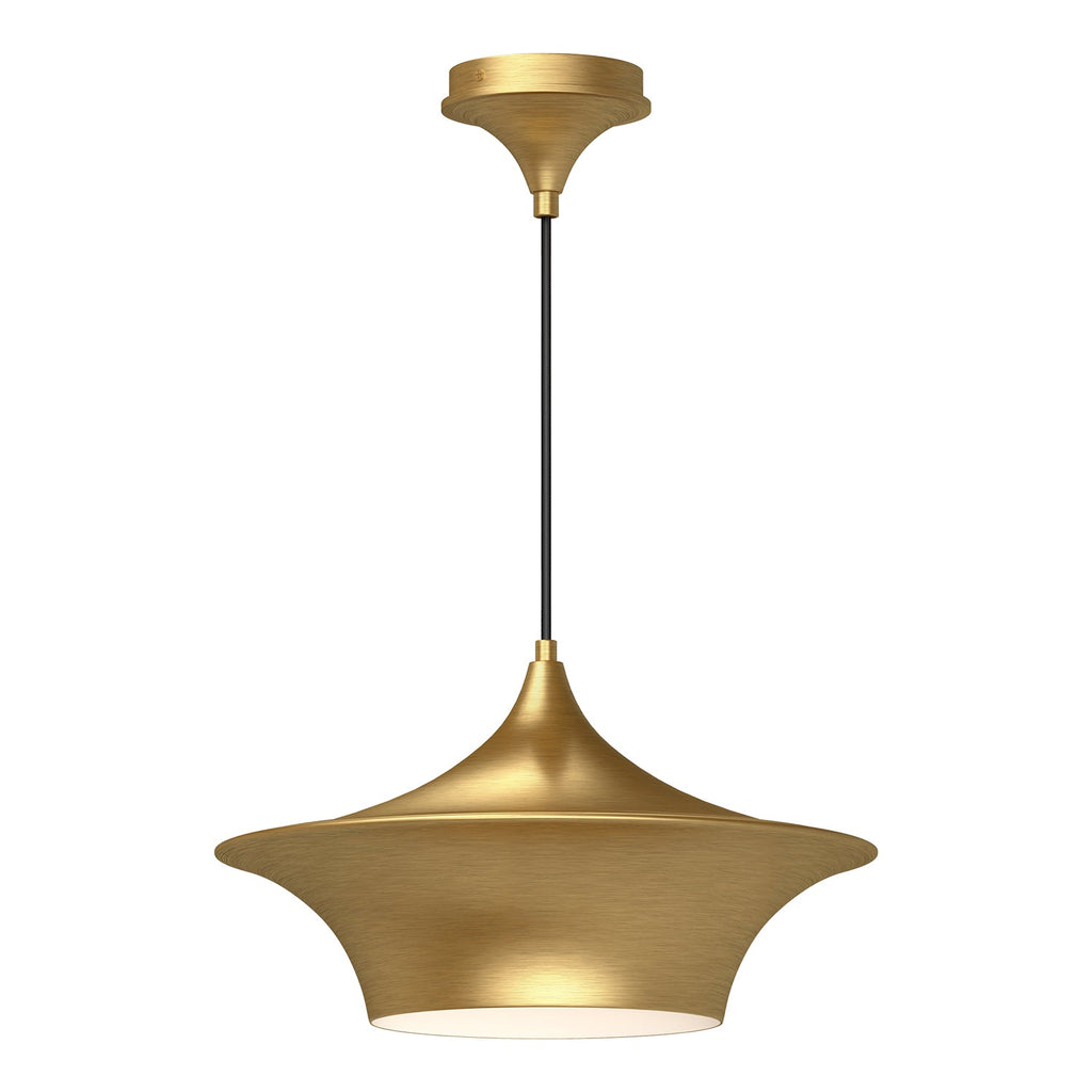 Emiko 16-in Pendant — Brushed Gold
