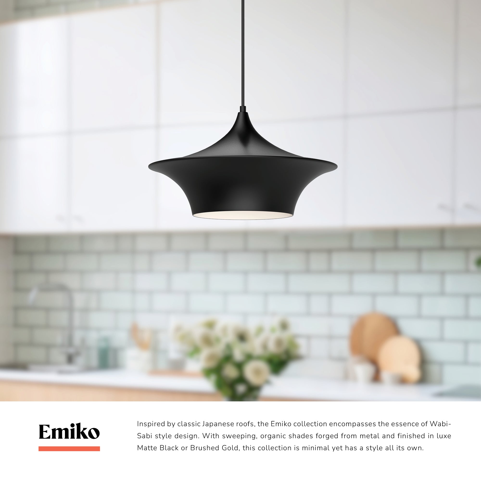 Emiko 16-in Pendant