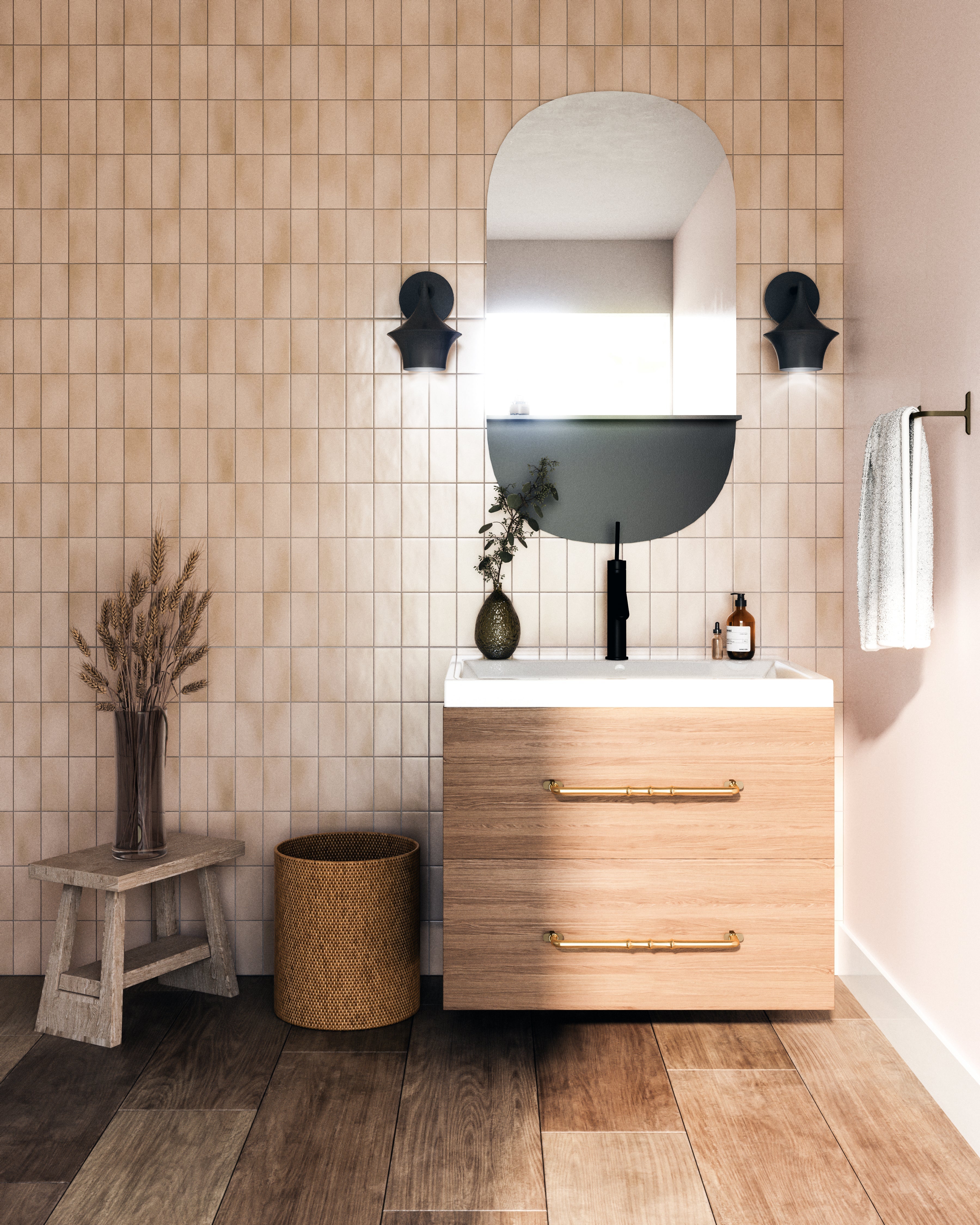 Emiko 7-in Wall/Vanity Light