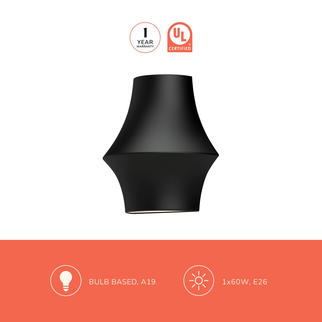 Emiko 10-in Wall/Vanity Light