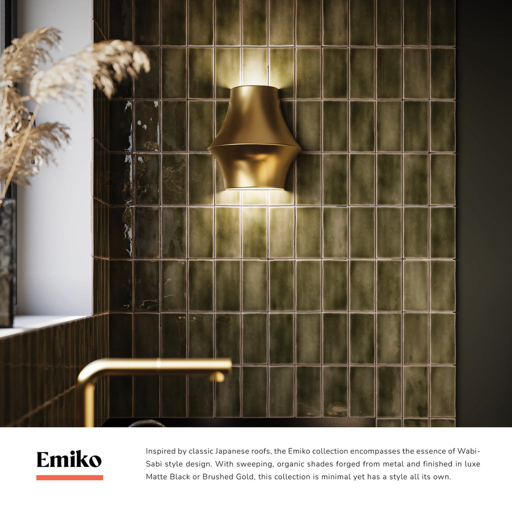 Emiko 10-in Wall/Vanity Light