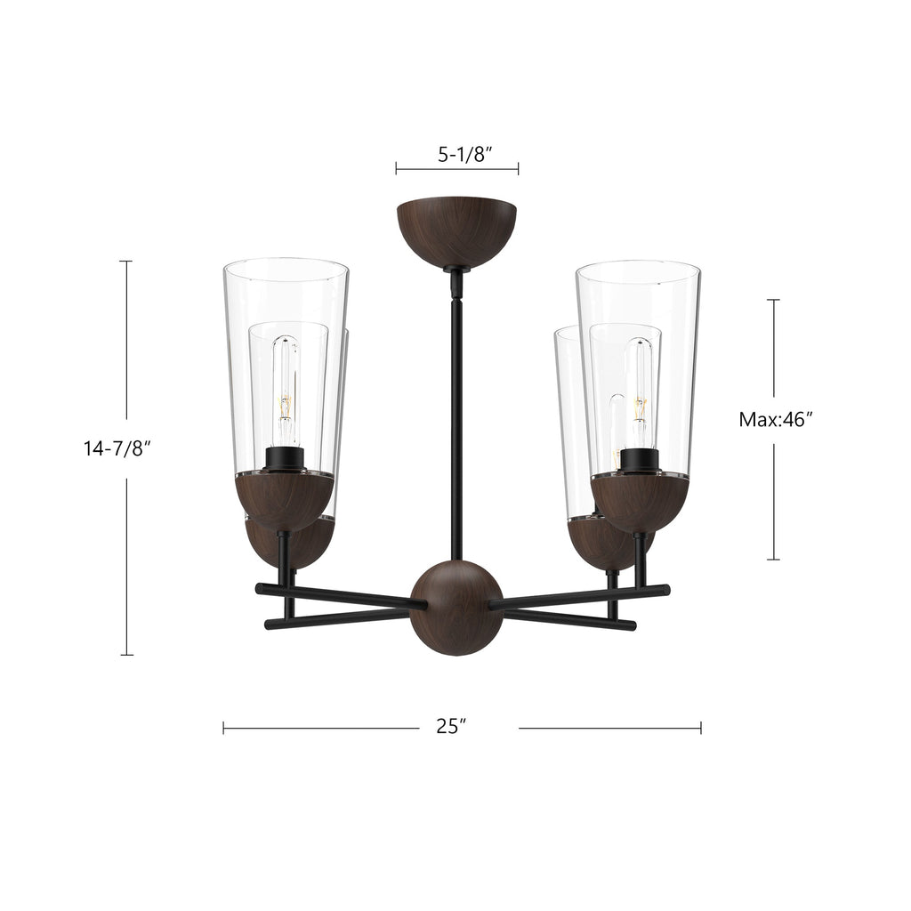 Emil 25-in Chandelier