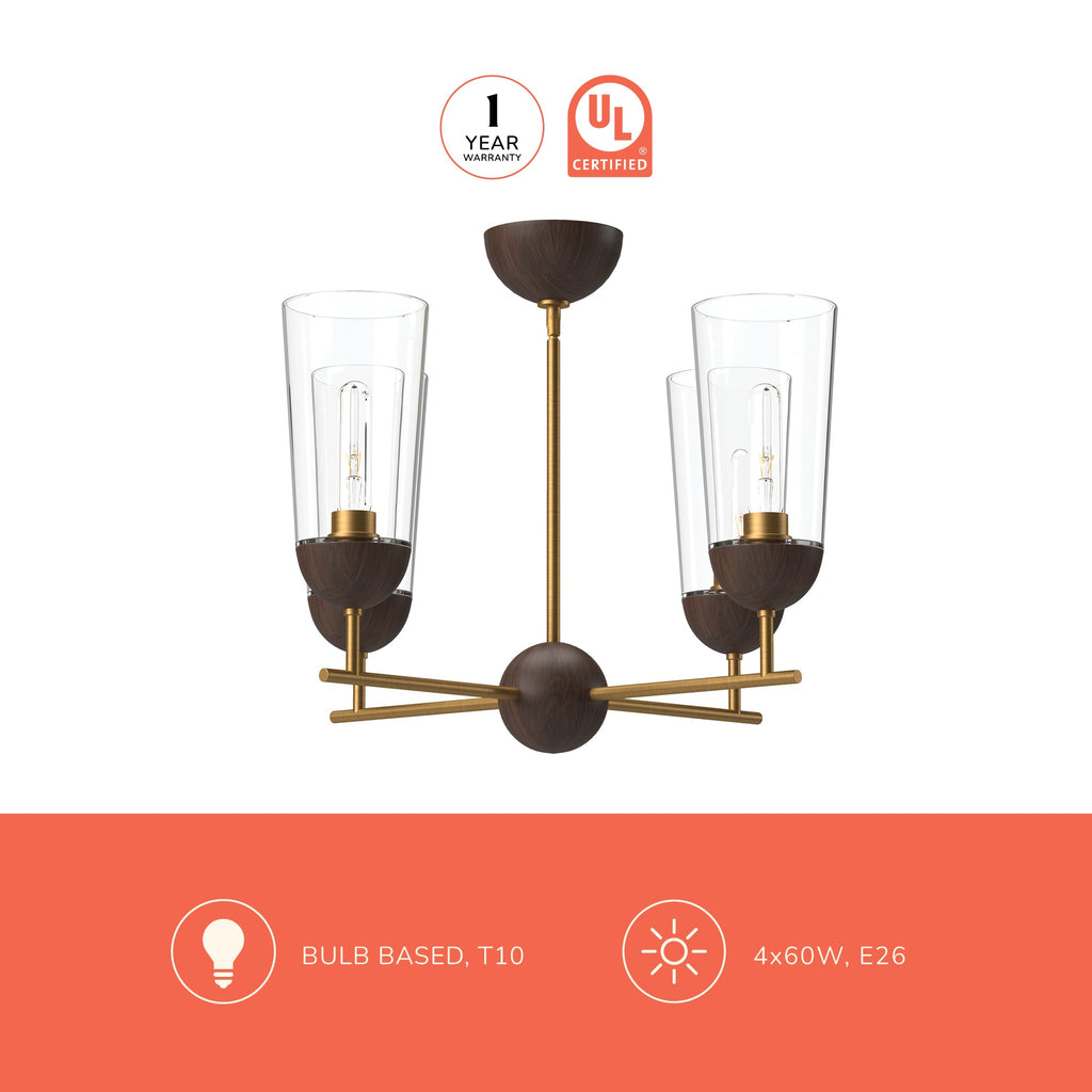 Emil 25-in Chandelier