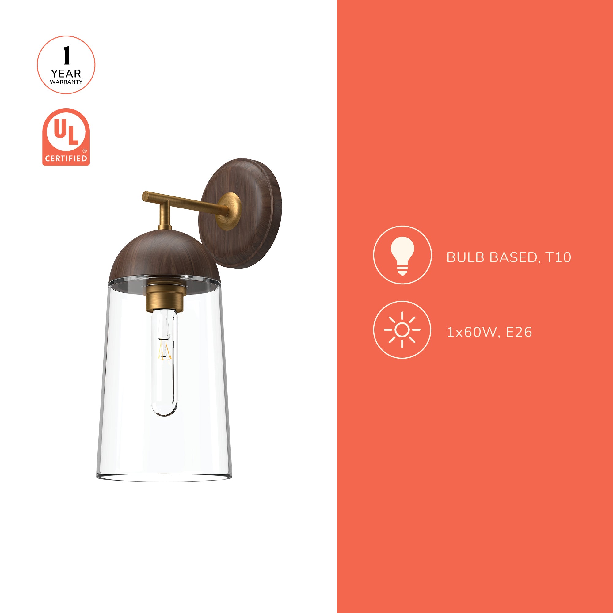 Emil 7-in Wall/Vanity Light