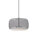 Enkel 15-in Pendant — Smoked/Brushed Nickel [Universal Voltage]