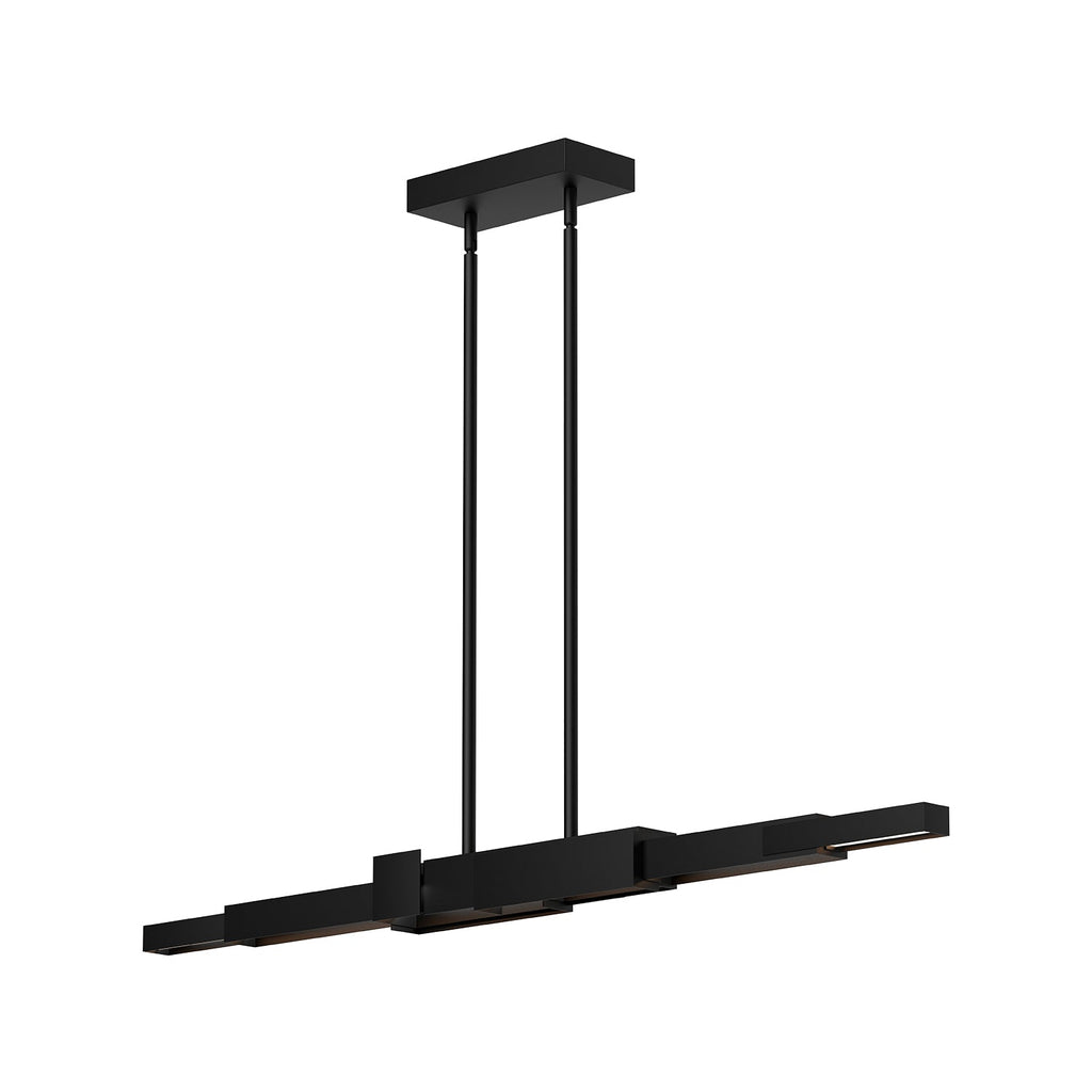 Enzo 48-in Linear Pendant — Black