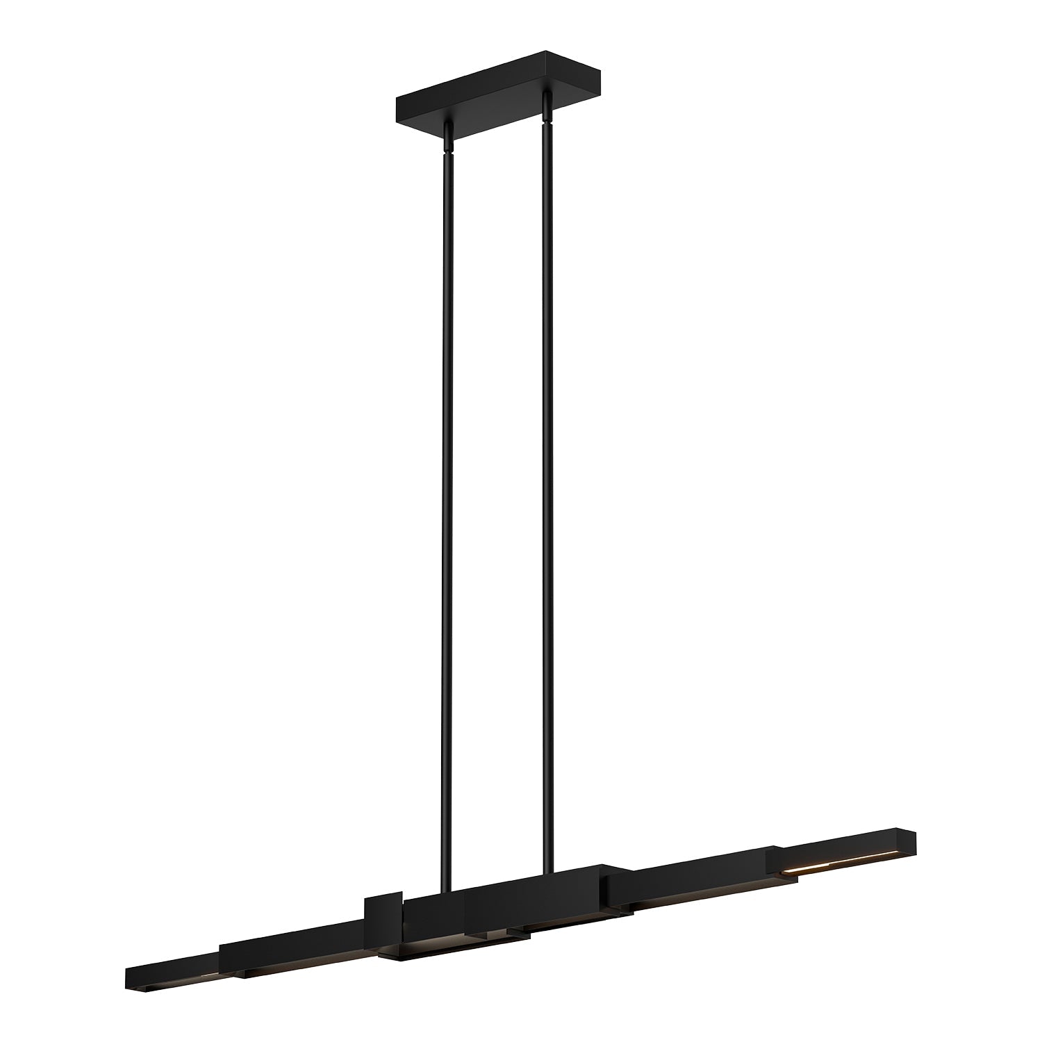 Enzo 60-in Linear Pendant — Black