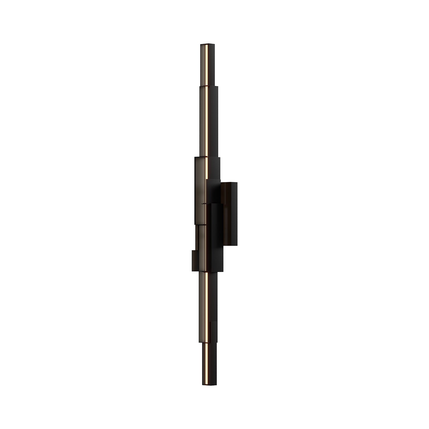 Enzo 48-in Wall Sconce — Black [Universal Voltage]