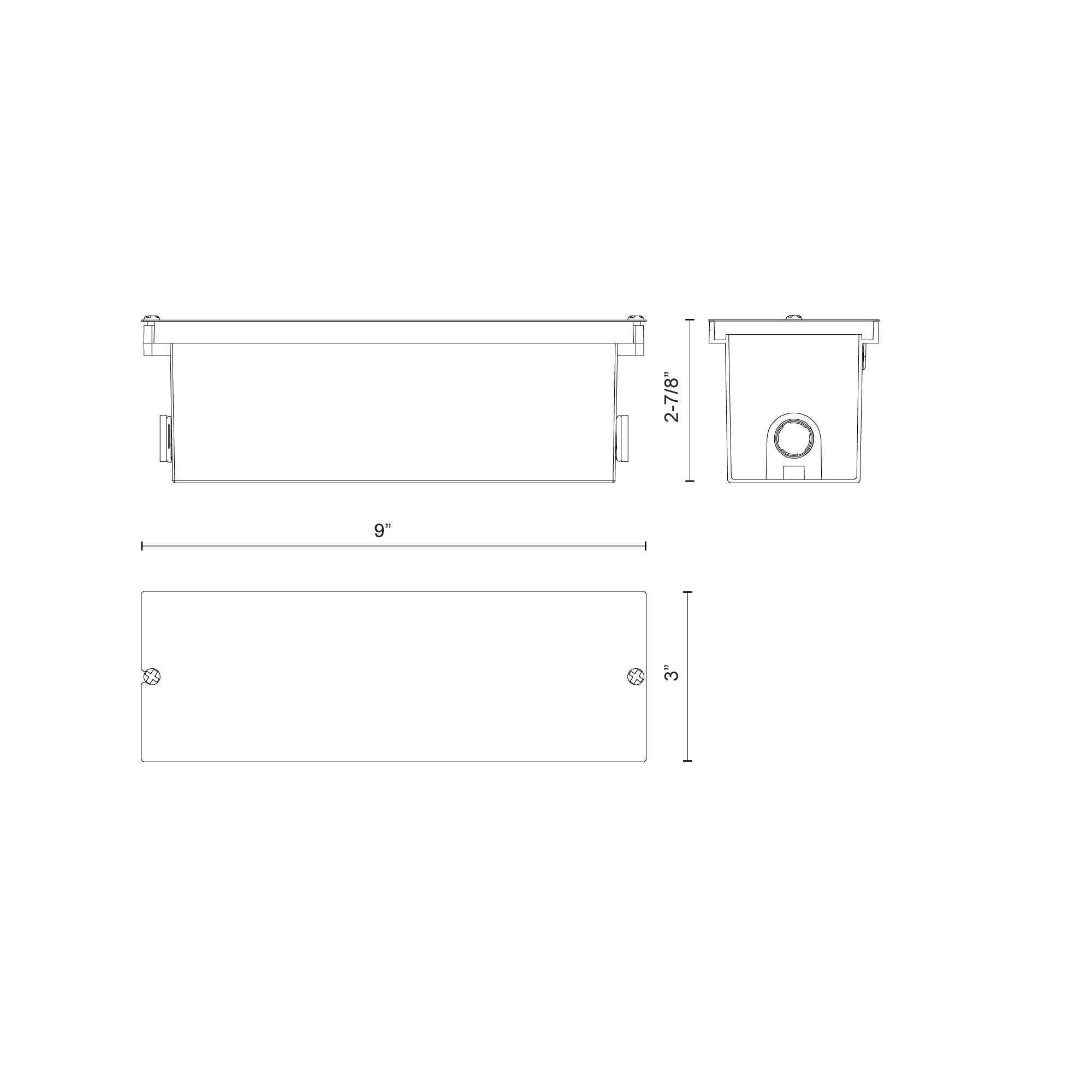 Newport ER72410-CBOX Exterior Wall/Step Light