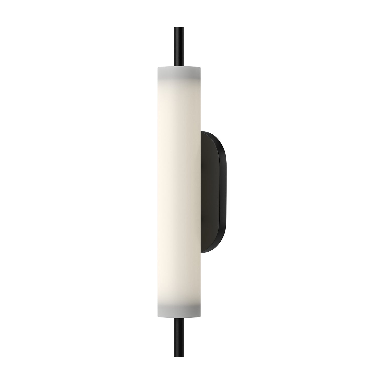 Estes 24-in Exterior Wall Sconce — Black