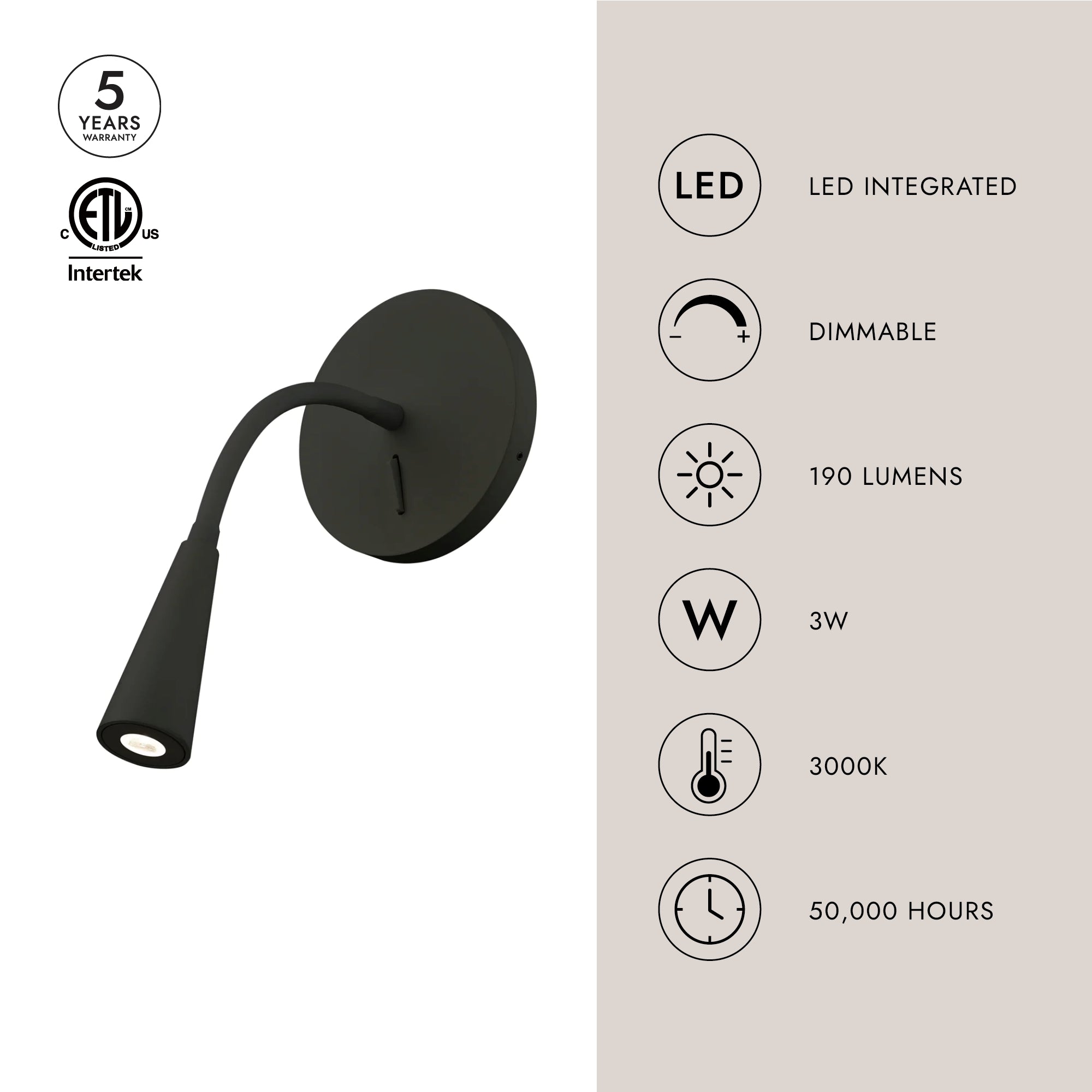 Eton 5-inch Wall Sconce