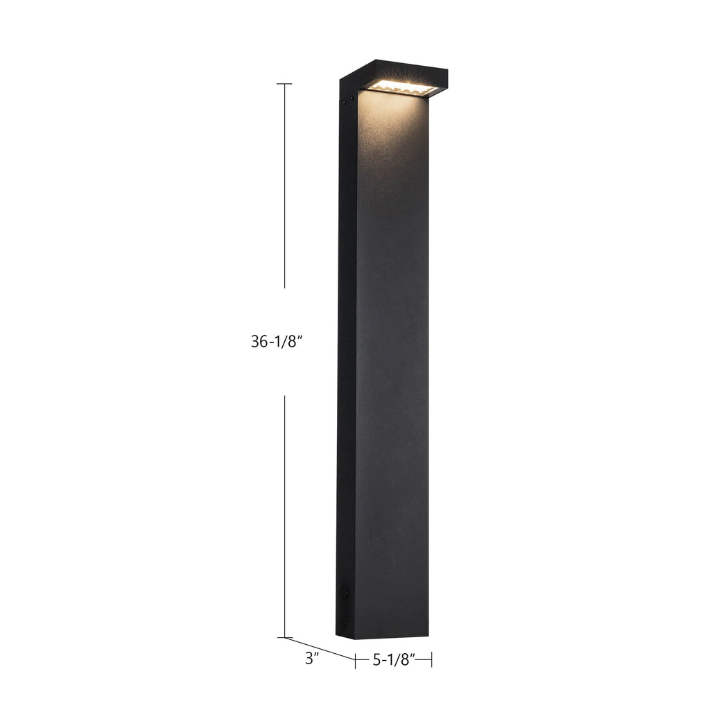 Evans 36-in Exterior Bollard