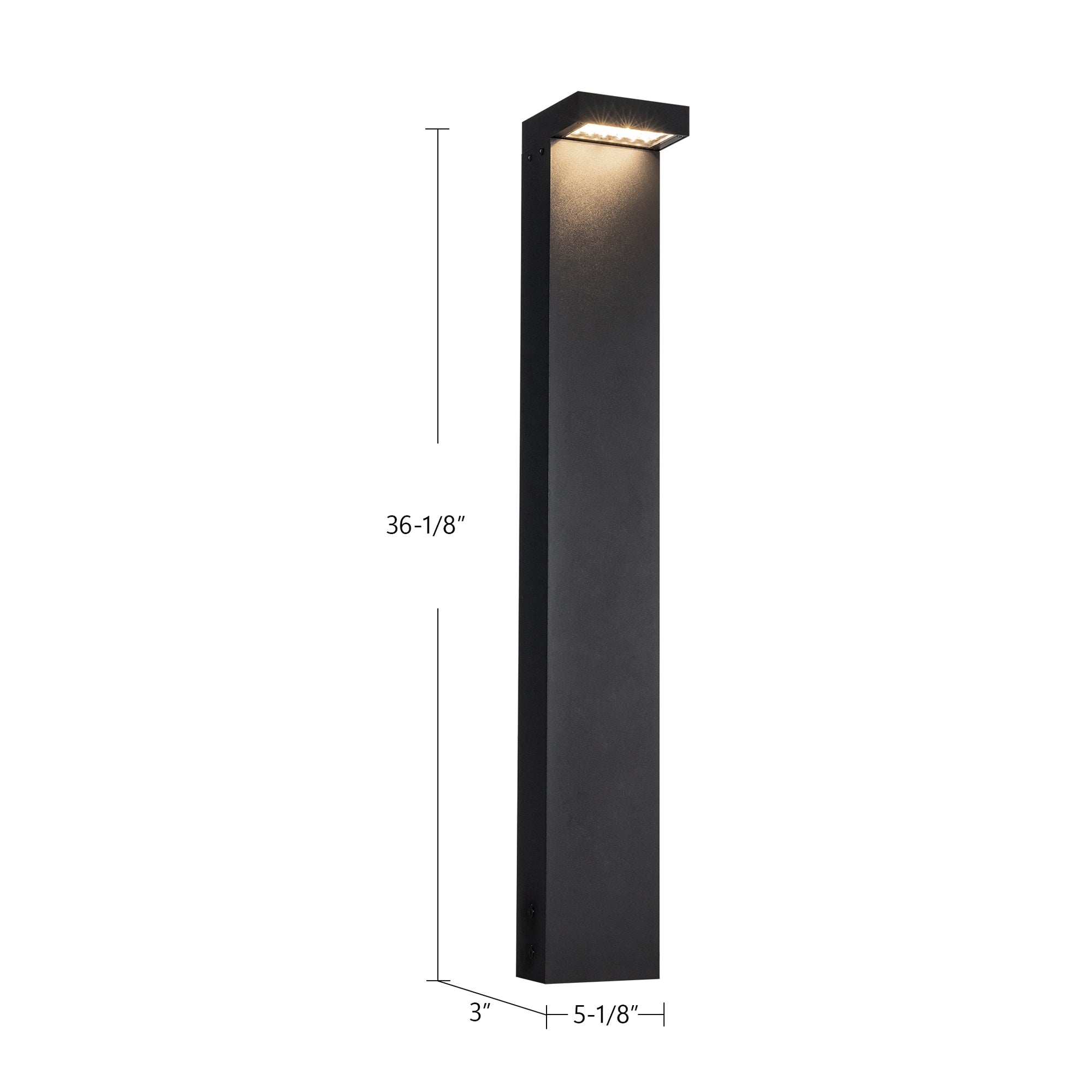 Evans 36-in Exterior Bollard