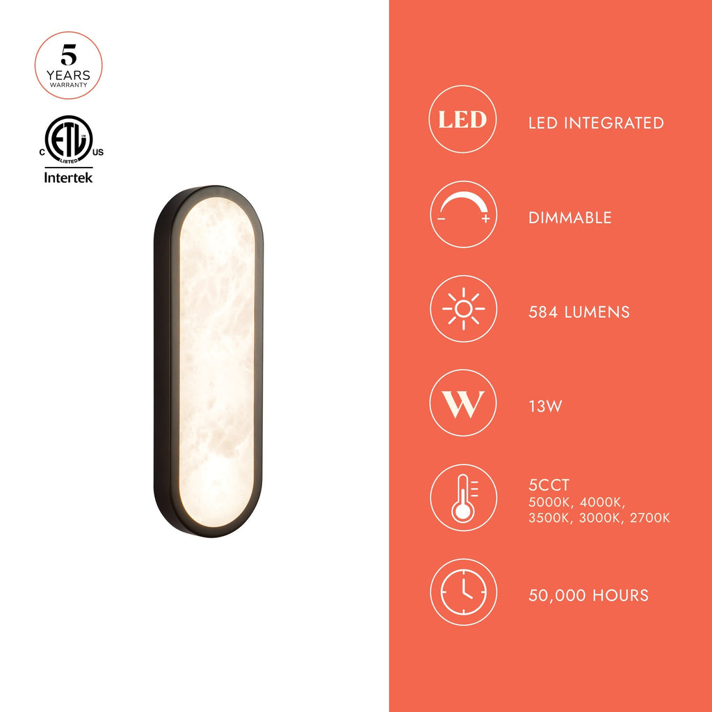 Evelyn 16-in Wall/Vanity Light