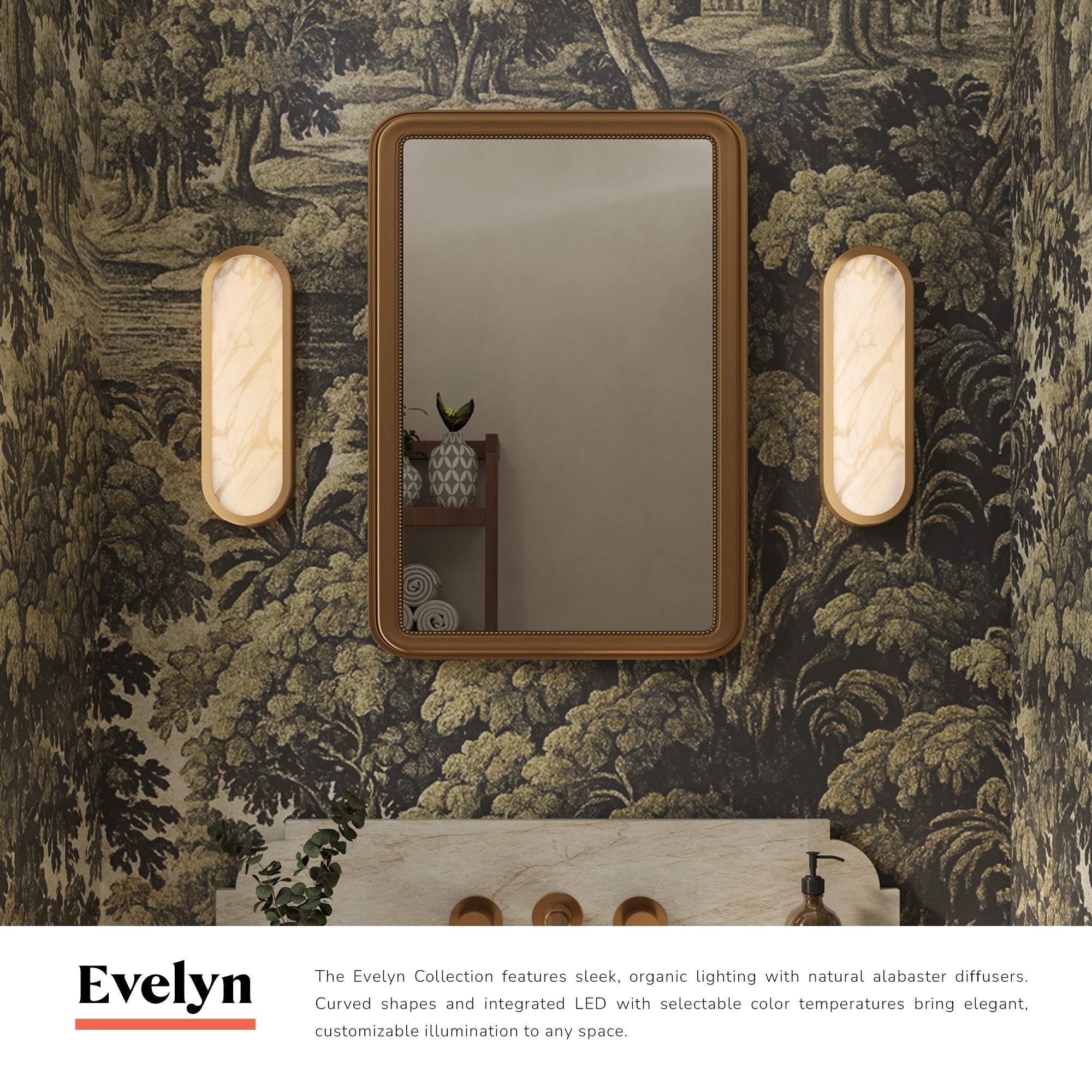 Evelyn 16-in Wall/Vanity Light