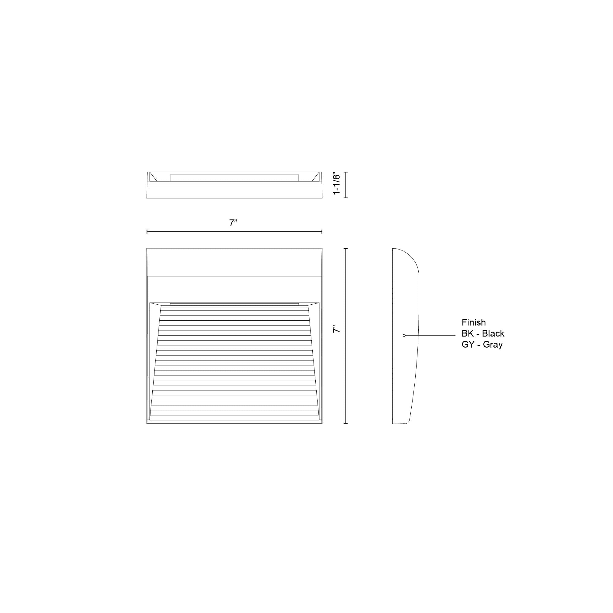 Casa 7-in Exterior Wall Sconce