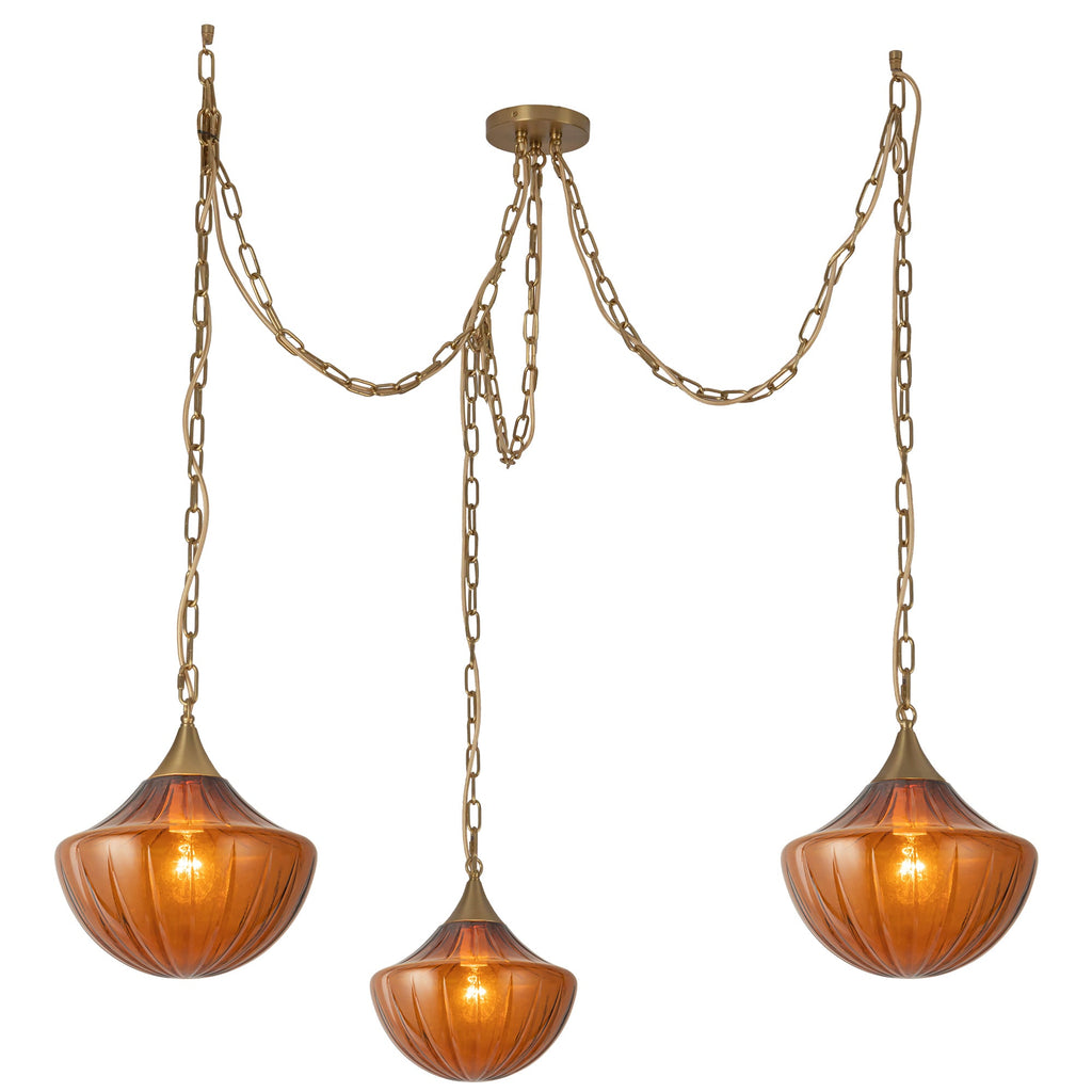 Farrah 3 Head Multi Pendant