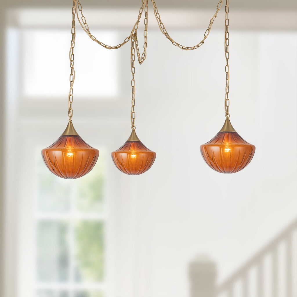 Farrah 3 Head Multi Pendant