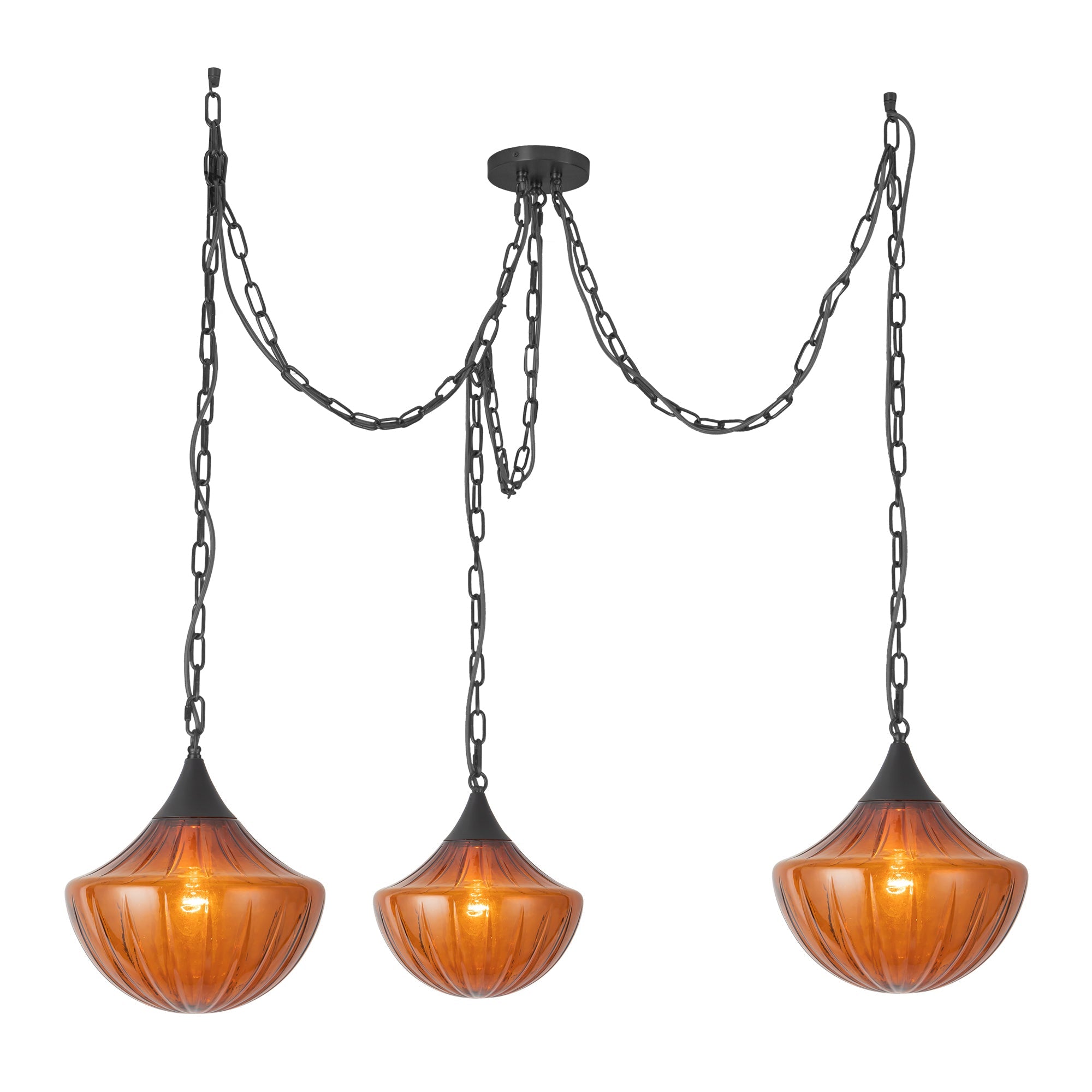Farrah 3 Head Multi Pendant
