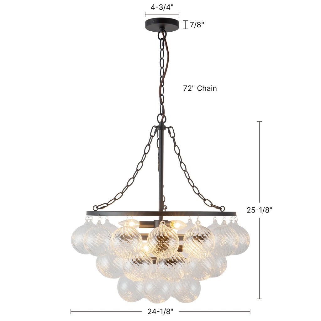 Faye 24-in Chandelier