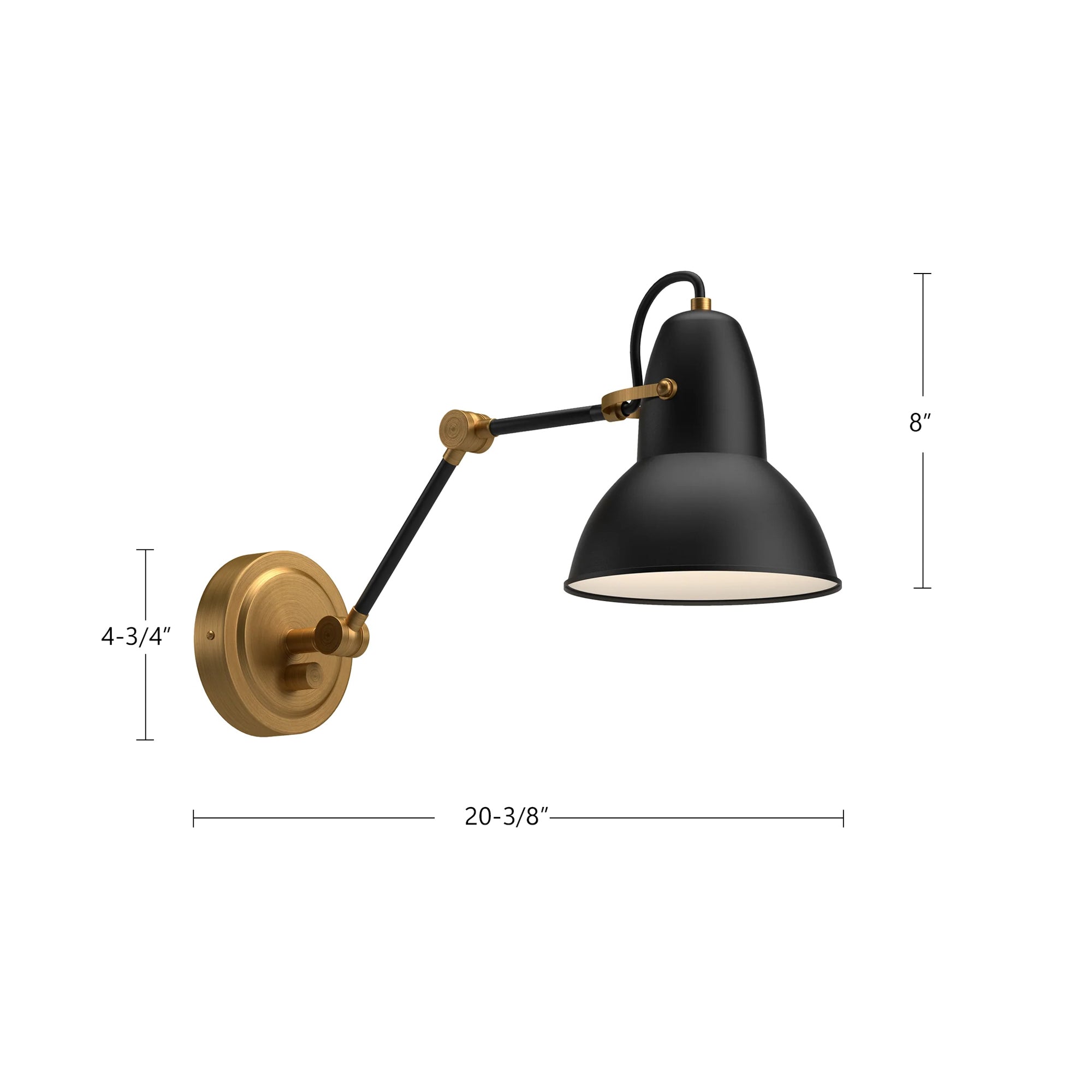 Felix 6-in Wall/Vanity Light