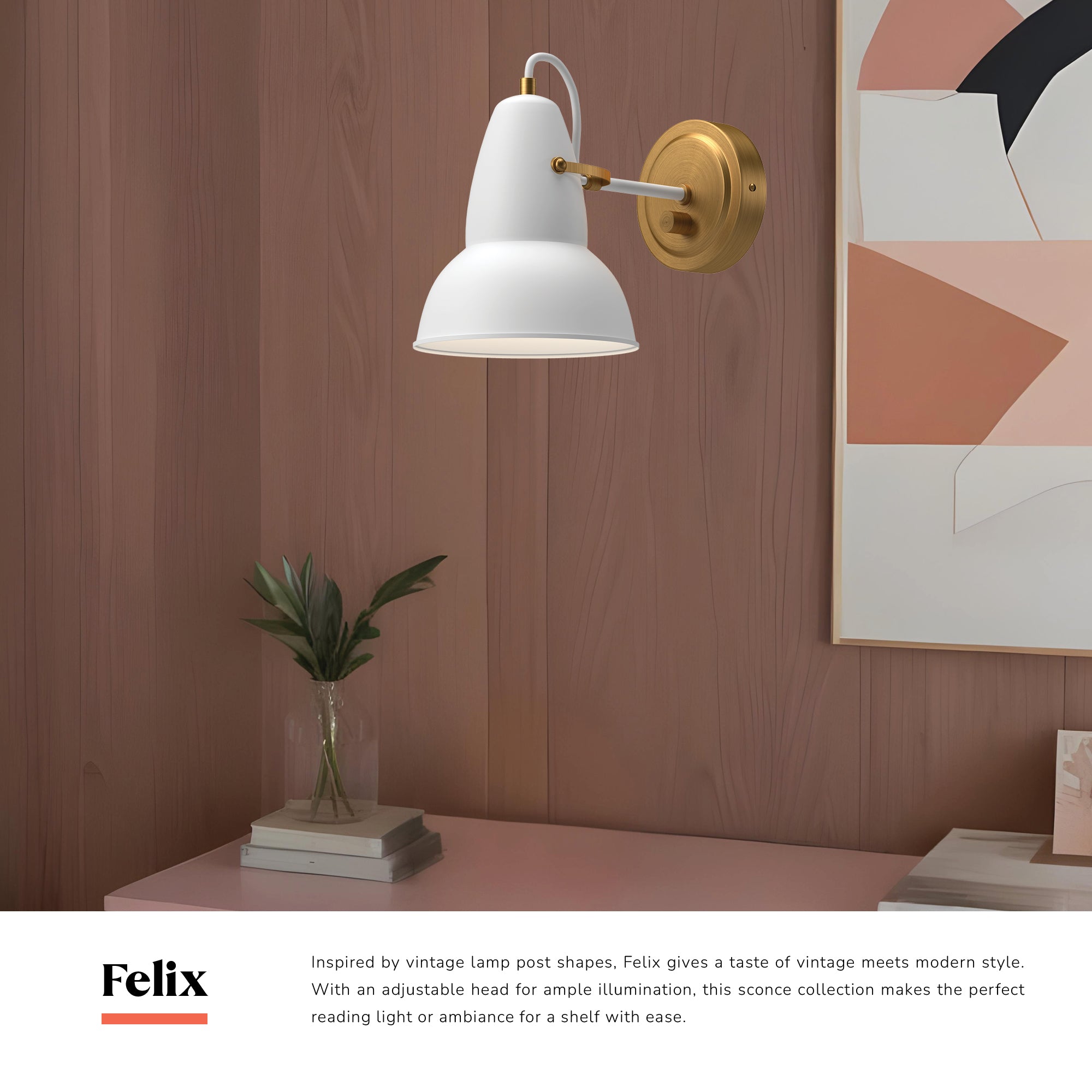 Felix 7-in Wall/Vanity Light