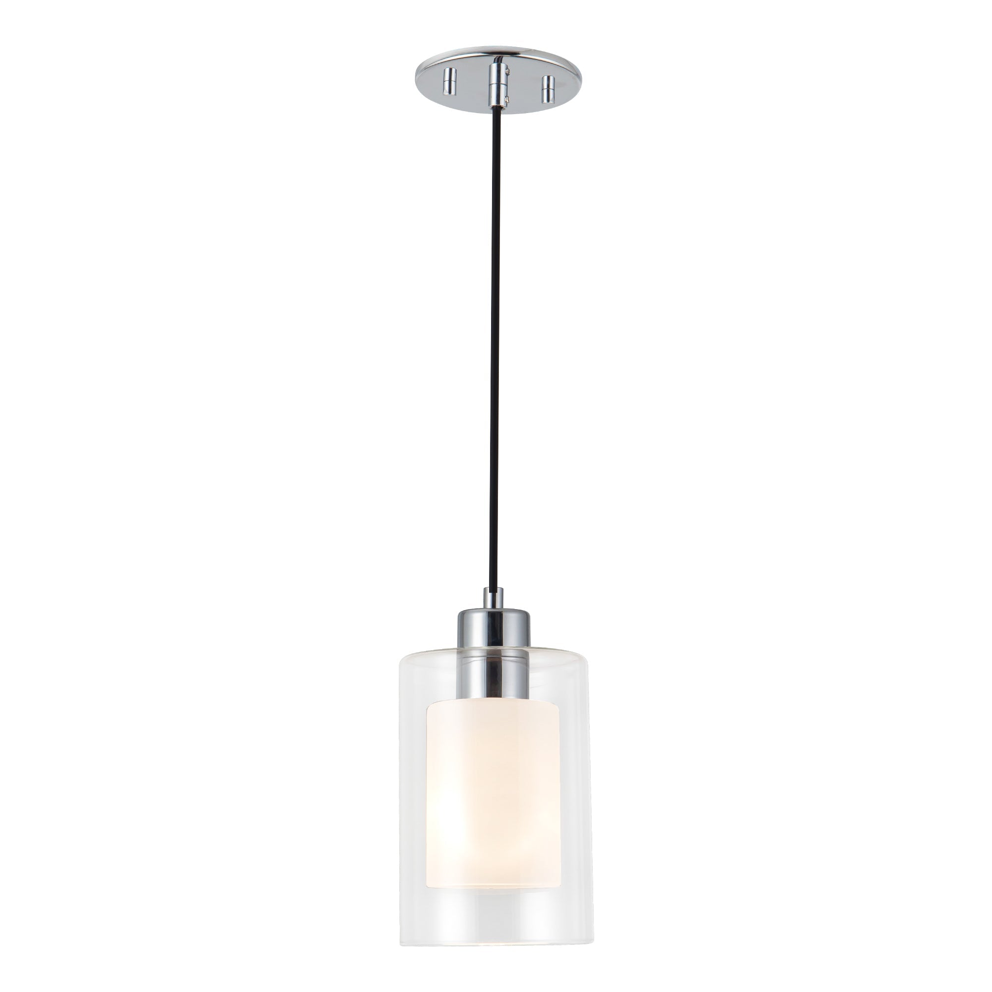 Finneas 5-in Pendant — Chrome