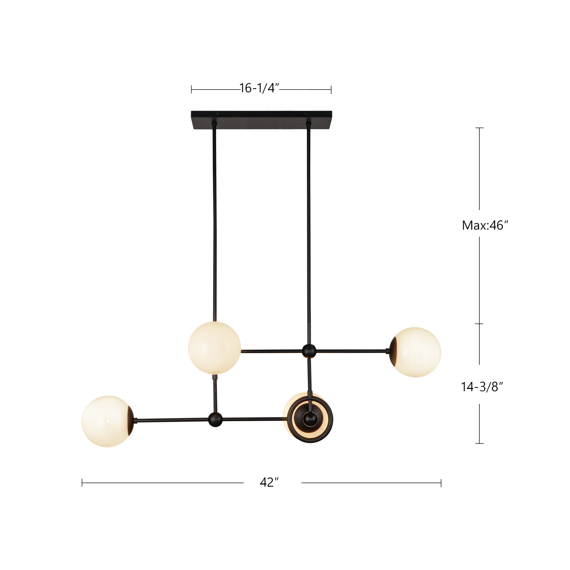 Fiore 42-in Chandelier