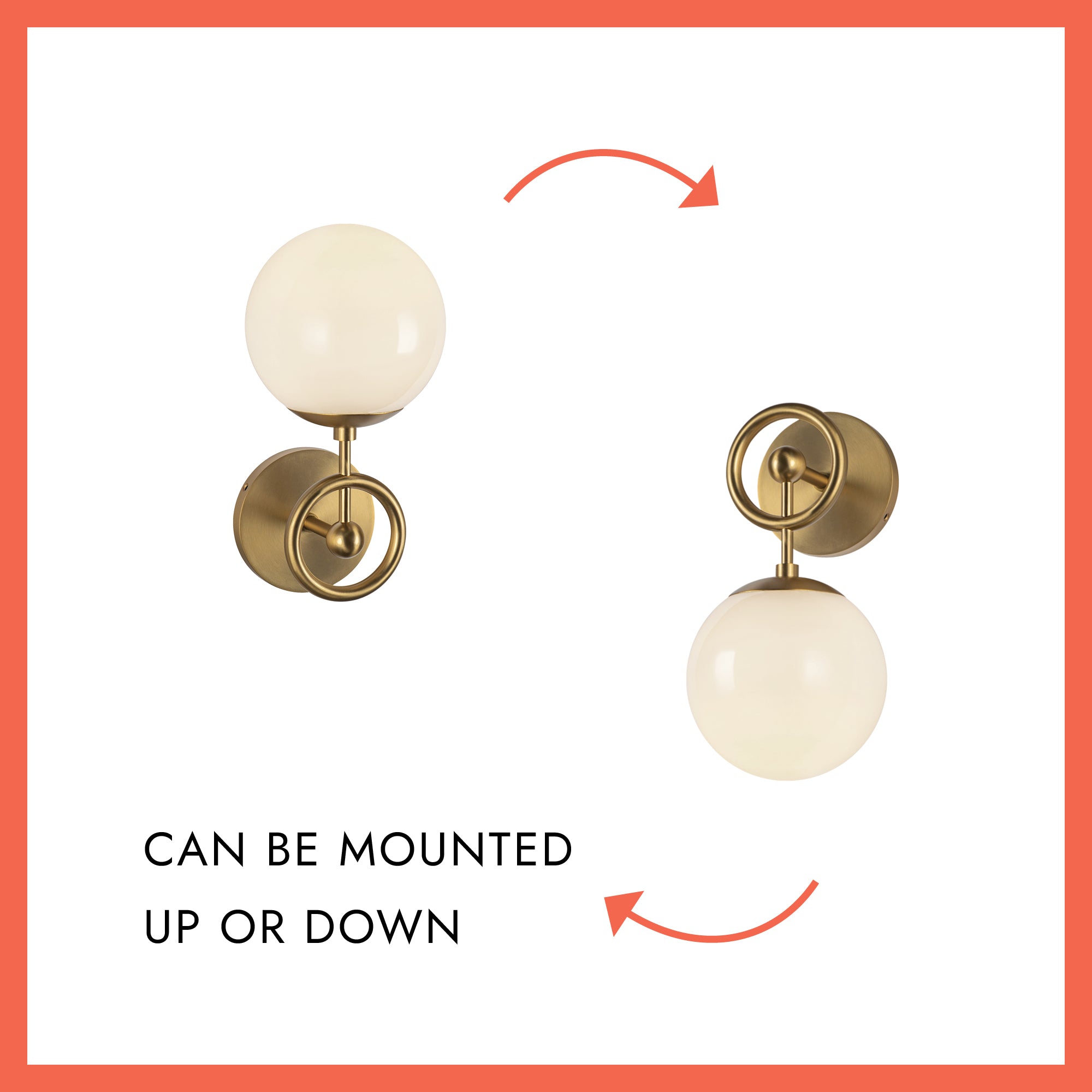 Fiore 6-in Wall/Vanity Light