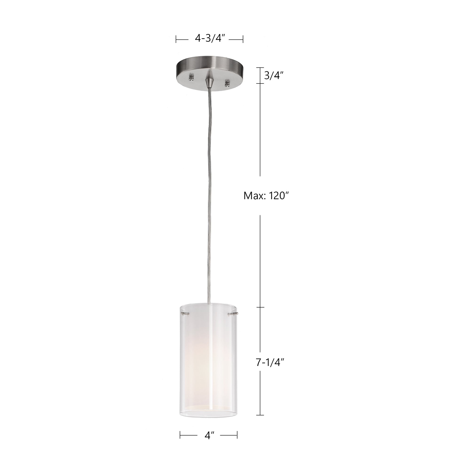 Firenze 4-in Pendant