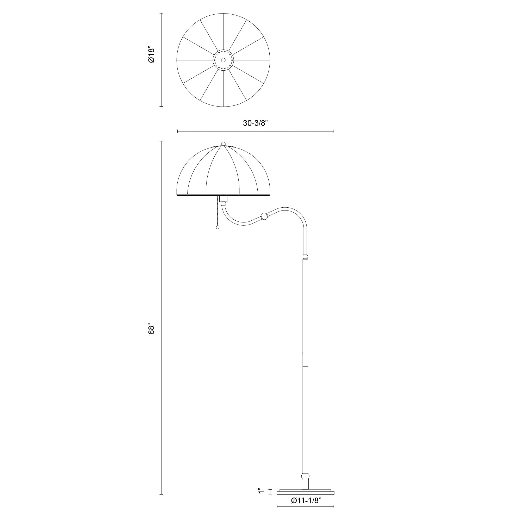 Crosby 68-in Floor Lamp
