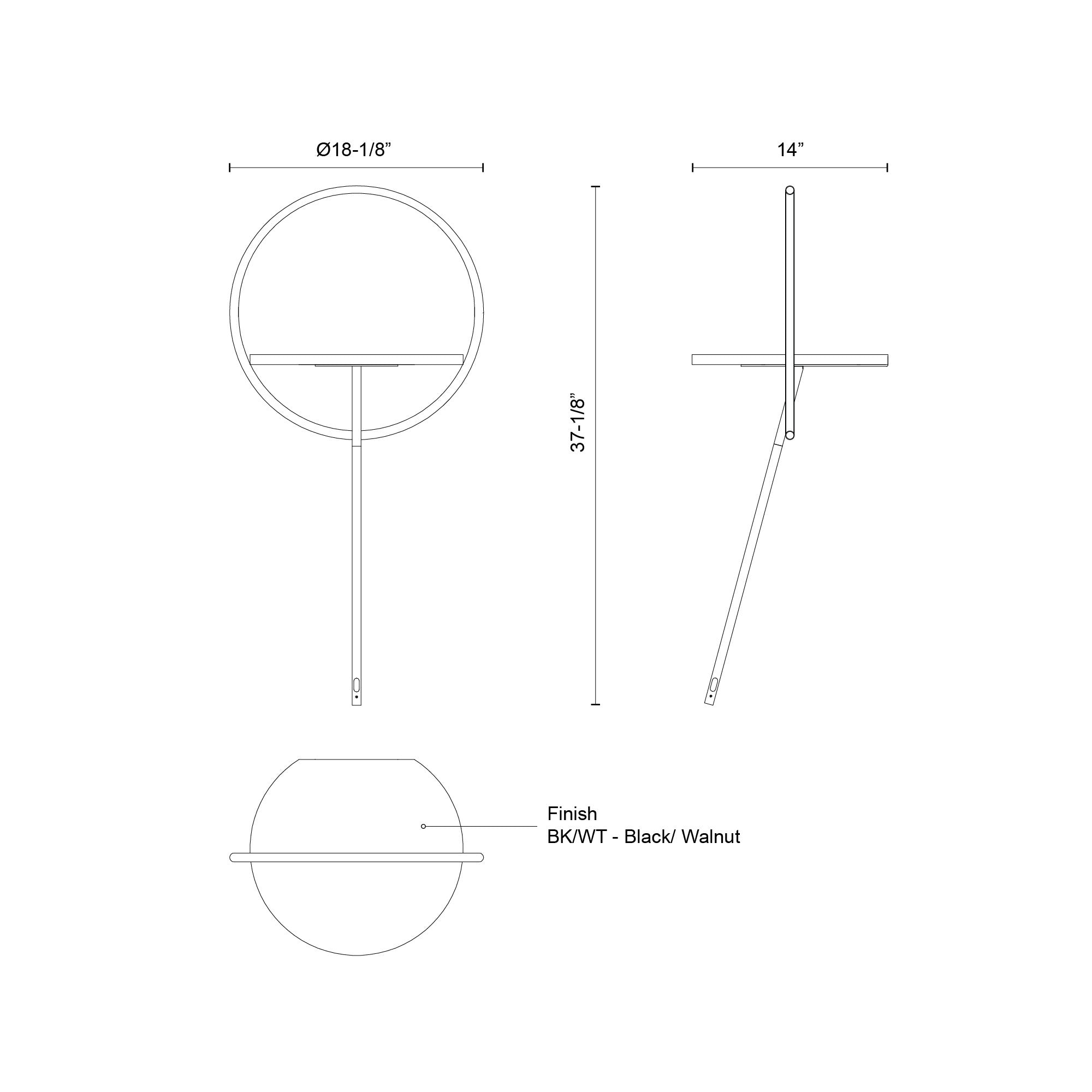 Maya 18-in Floor Lamp