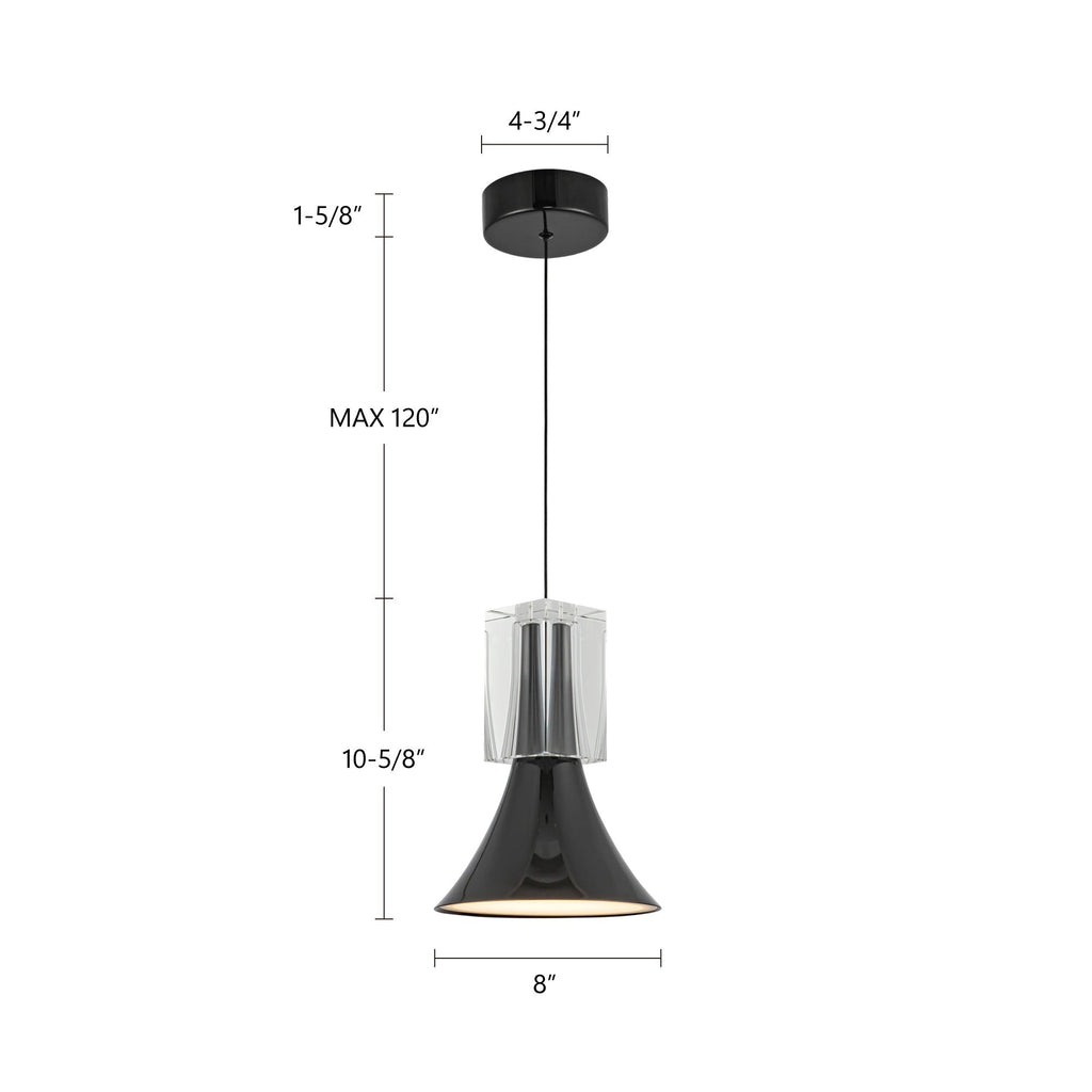 Floe 8-in Pendant