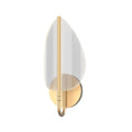Flora 7-in Wall/Vanity Light — Natural Brass