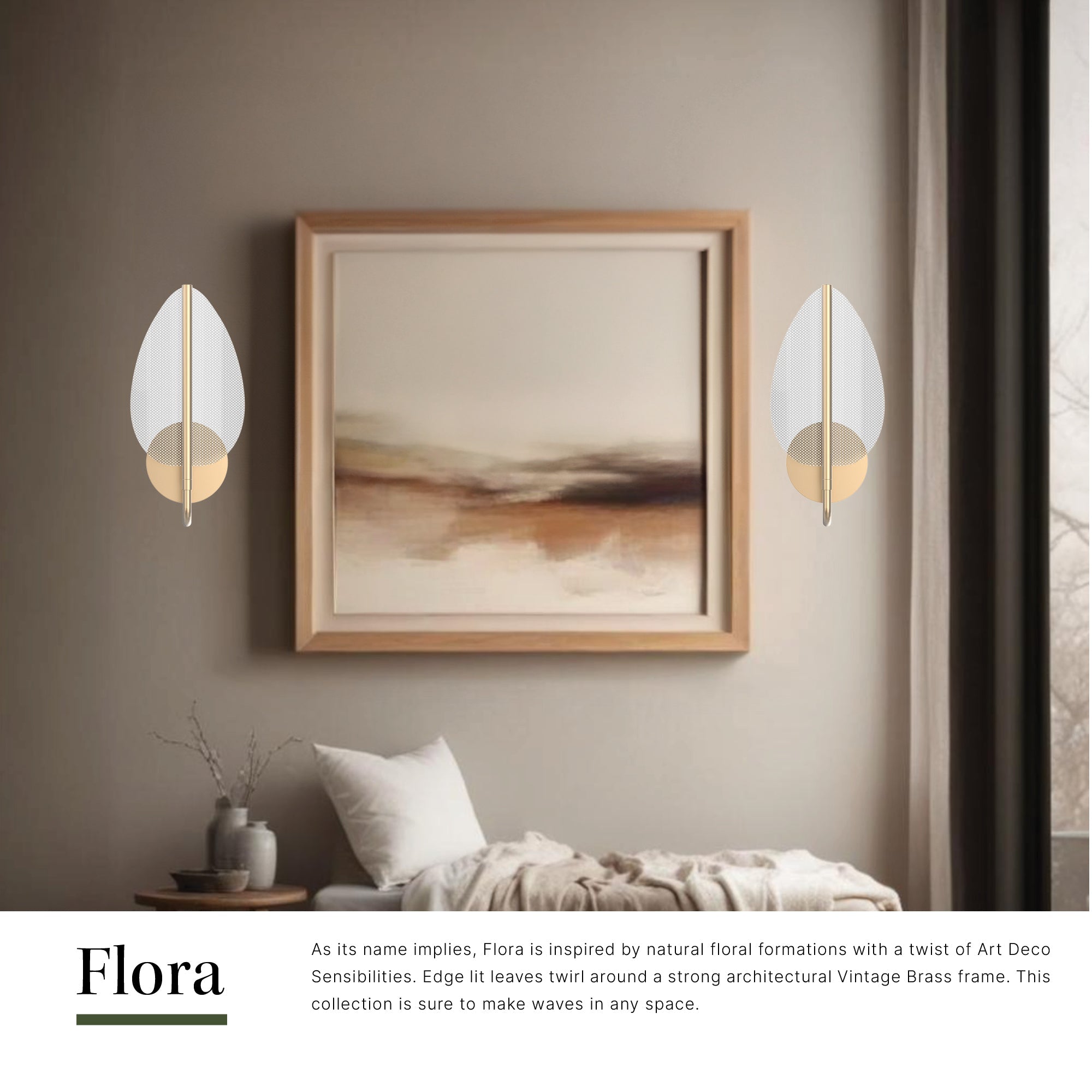 Flora 7-in Wall/Vanity Light