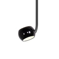 Flux 9-in Pendant — Glossy Black