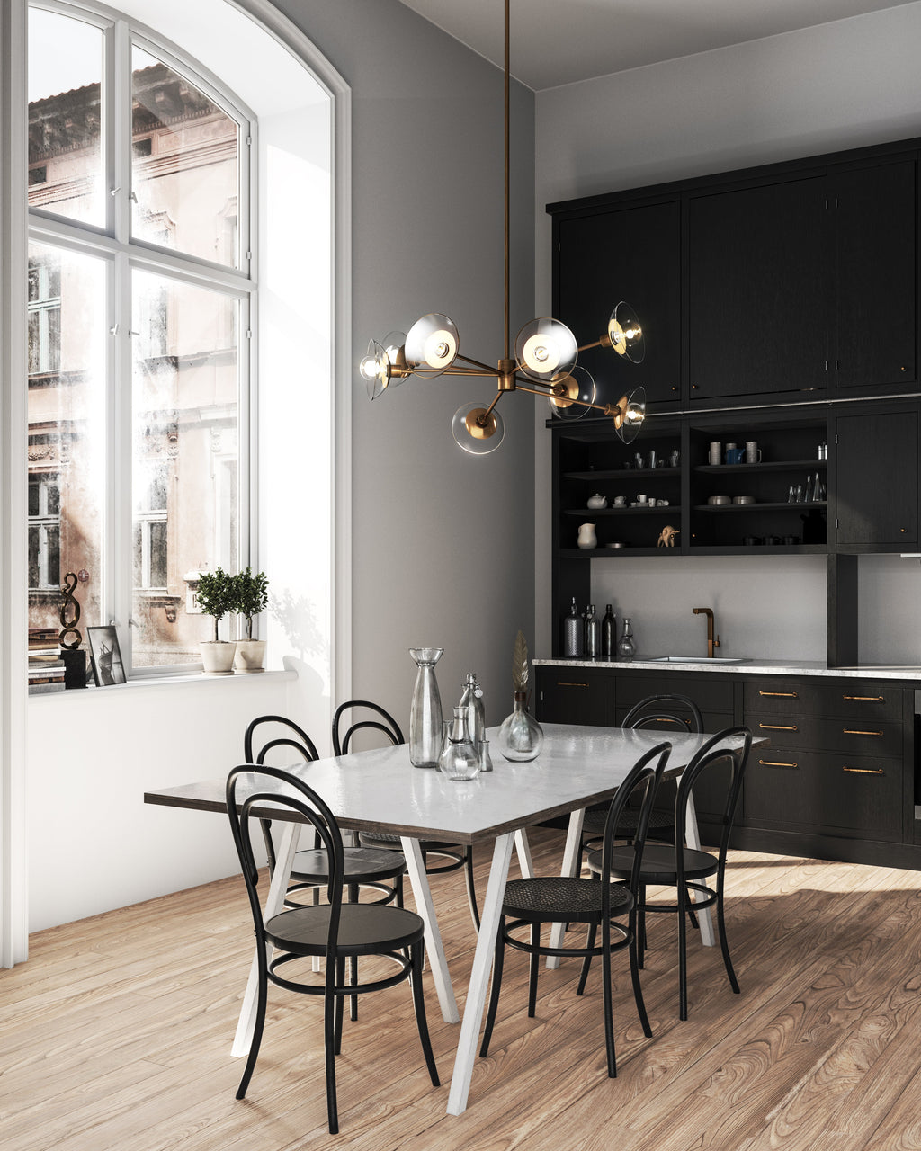 Francesca 40-in Chandelier