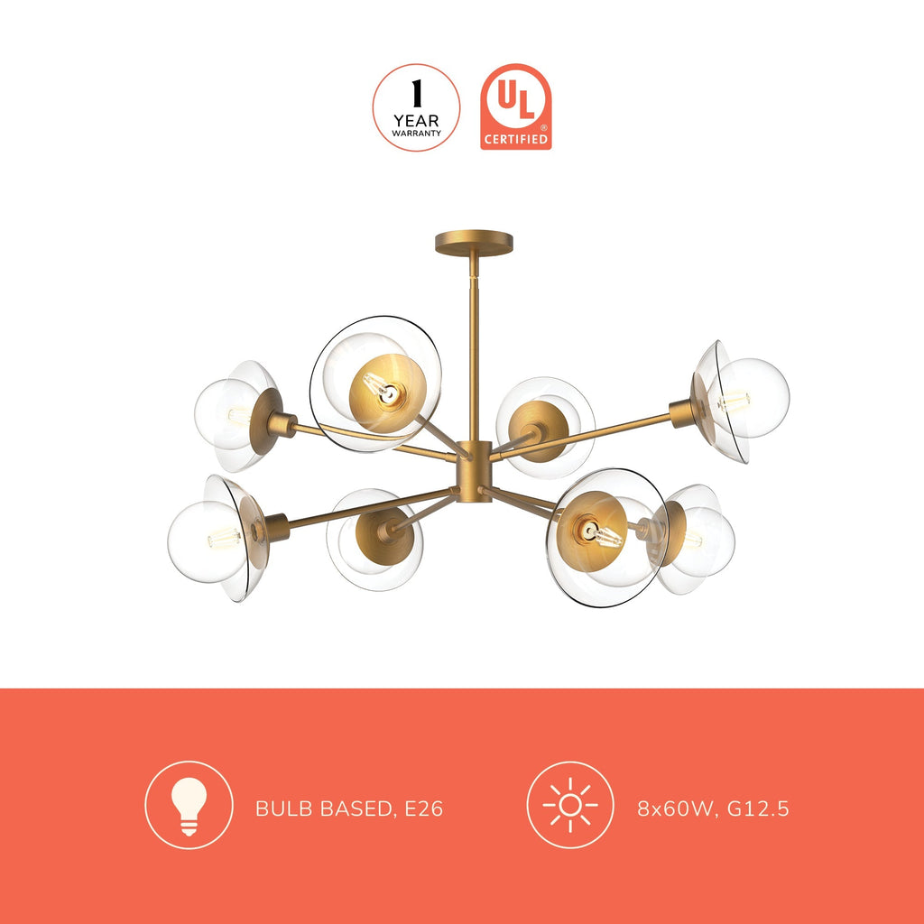 Francesca 40-in Chandelier