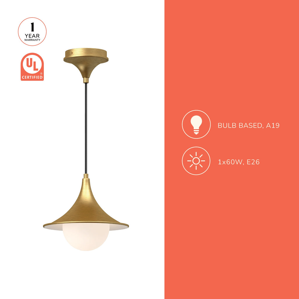 Fuji 9-in Pendant
